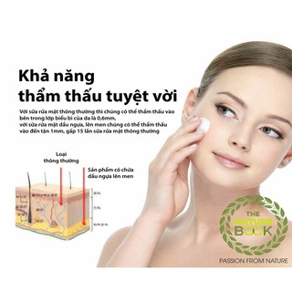 Sữa rửa mặt tinh chất nghệ