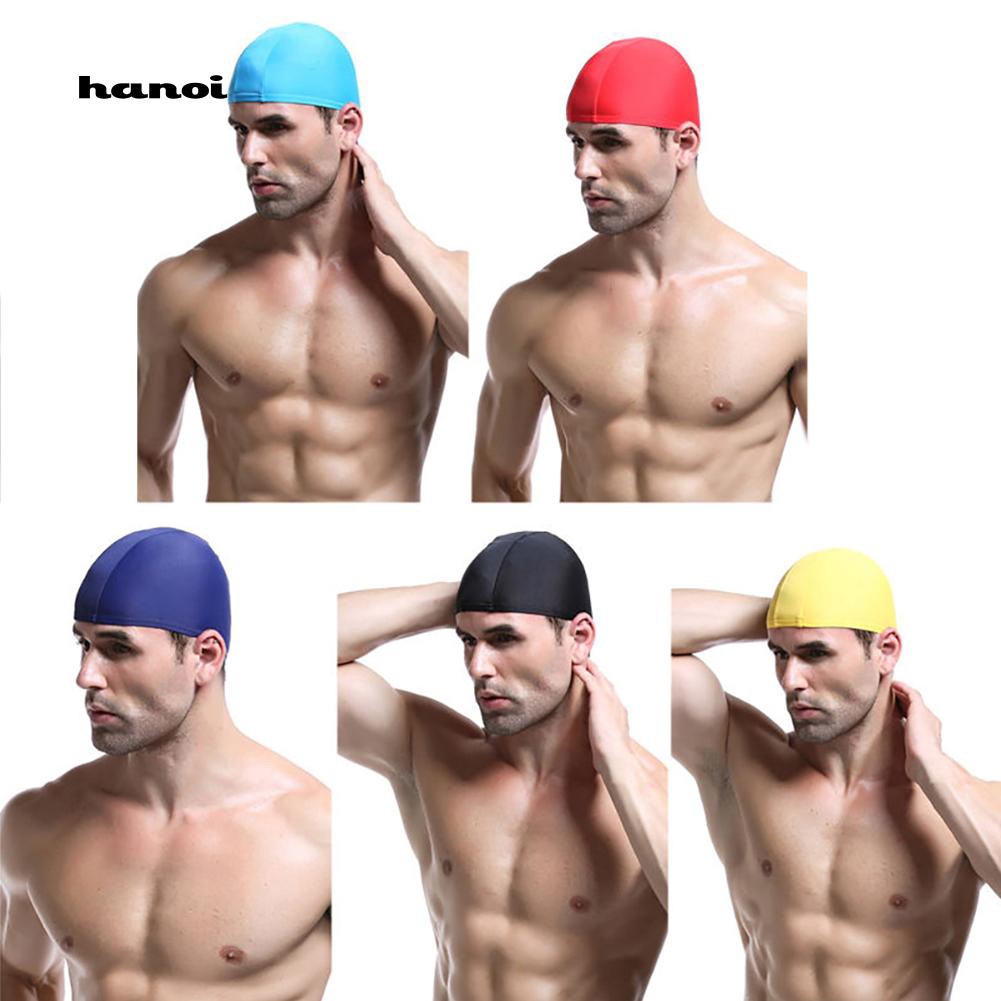 Mũ bơi chống thấm nước thời trang Unisex