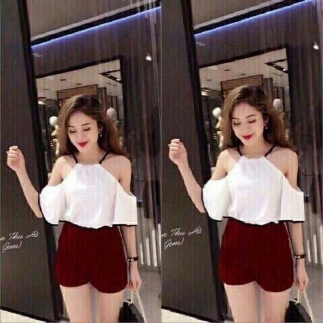 Thanh Lý Set bộ Cát Hàn Thời Trang Trẻ Trung Cho Nữ