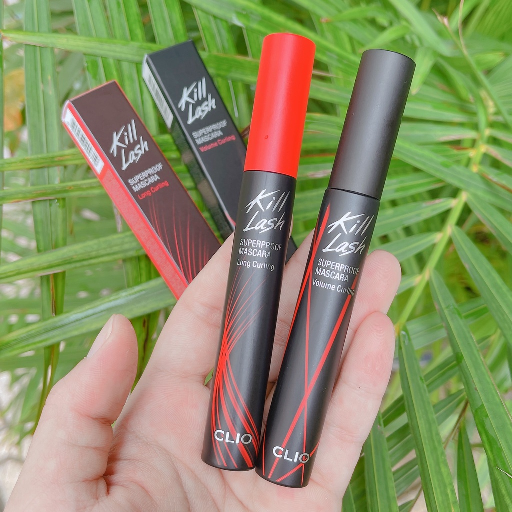 Mascara Clio Kill Lash Superproof Chuốt Mi 7g