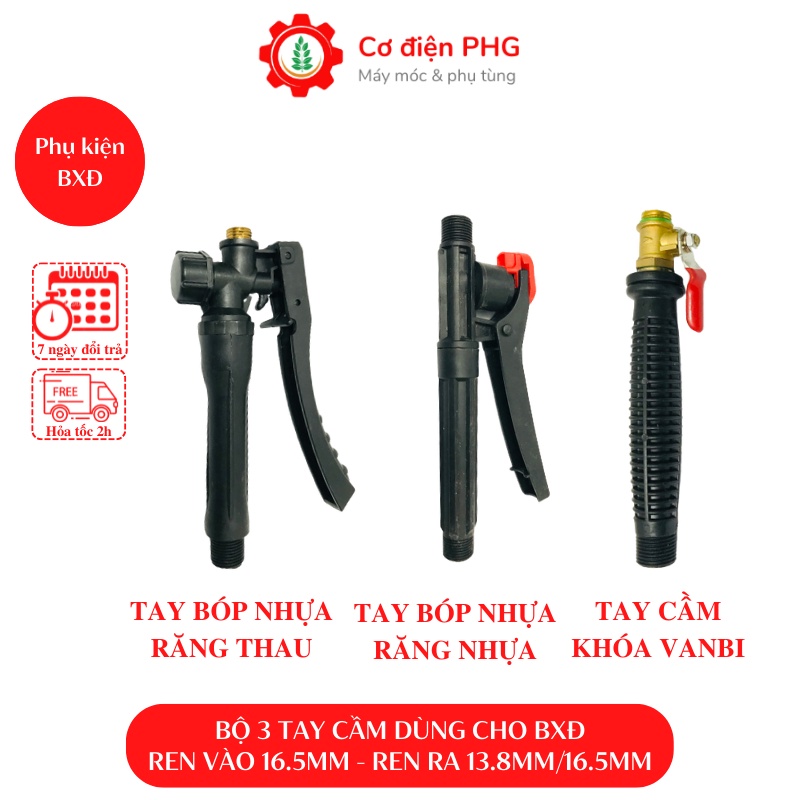 Tay cầm chuyên dùng cho Bình phun thuốc trừ sâu bằng điện | Bền đẹp và chắc chắn
