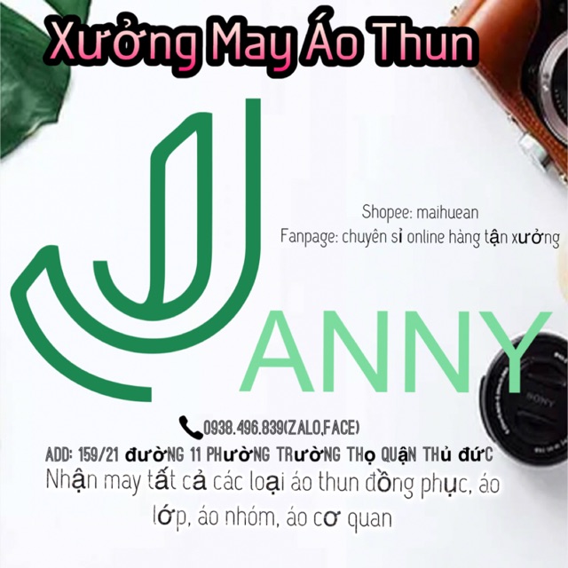 XƯỞNG MAY ÁO THUN JANNY