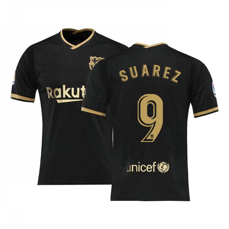 Áo Thun Bóng Đá NP2 2020-2021 Câu Lạc Bộ Barcelona Sân Khách Tuyển Messi Suarez Dembele Griezmann De Jong