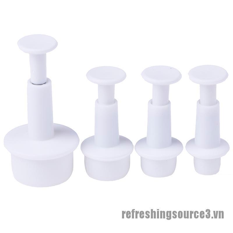 Bộ 4 Khuôn Cắt Bánh Quy Hình Tròn
