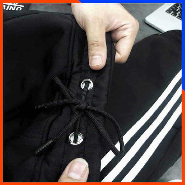 Quần thể thao nam dài 3 sọc đen trắng loại đẹp mẫu mới nhất 2021 QN31 - BLUE MENSWEAR | BigBuy360 - bigbuy360.vn