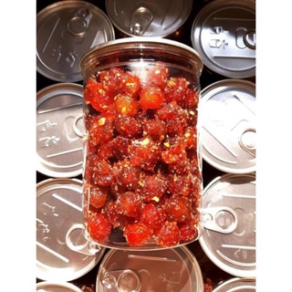 Chùm ruột sấy chanh muối lon 500gr hàng ngon nhà làm