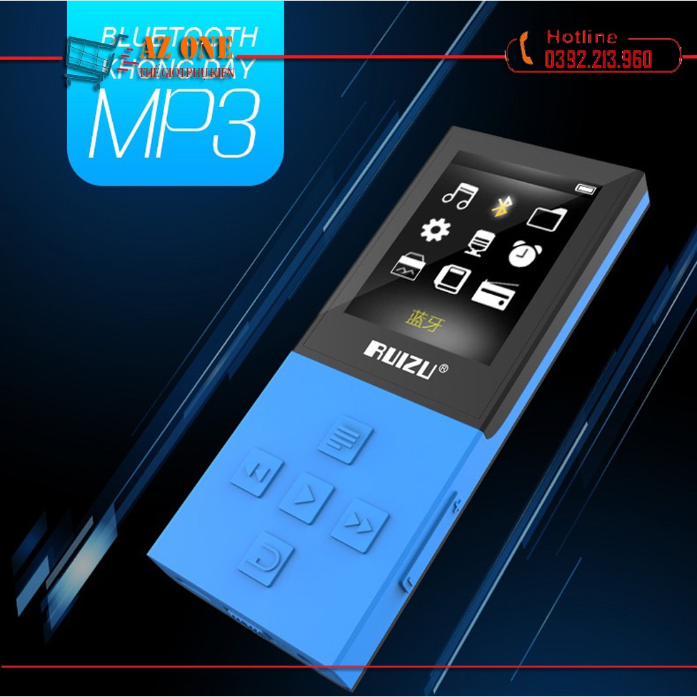 Máy nghe nhạc bluetooth lossless Ruizu X18 bản 8GB