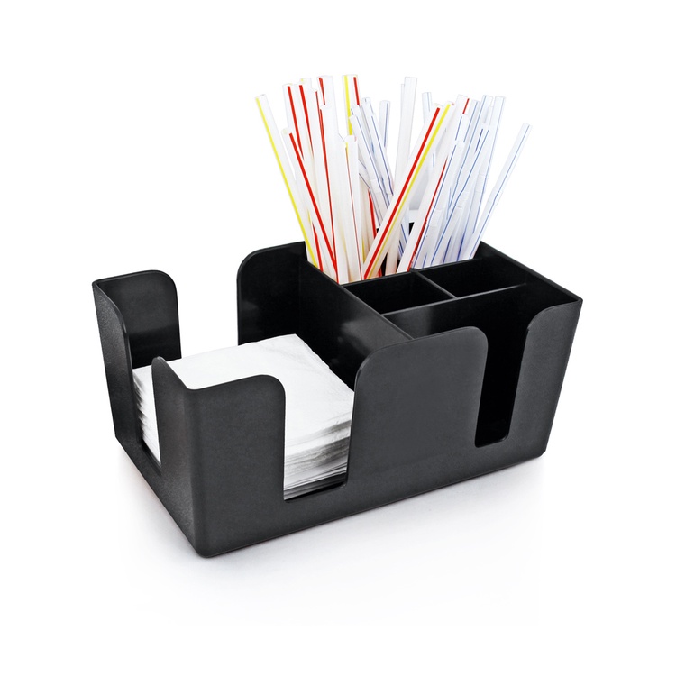 Khay Đựng Ống Hút - Khay Nhựa Đựng Khăn Giấy