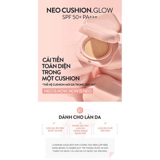 Phấn nước LANEIGE NEO CUSHION (Kèm lõi phụ)