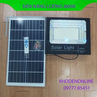 Đèn pha năng lượng mặt trời 400W _ Độ bền trên 10 năm sử dụng