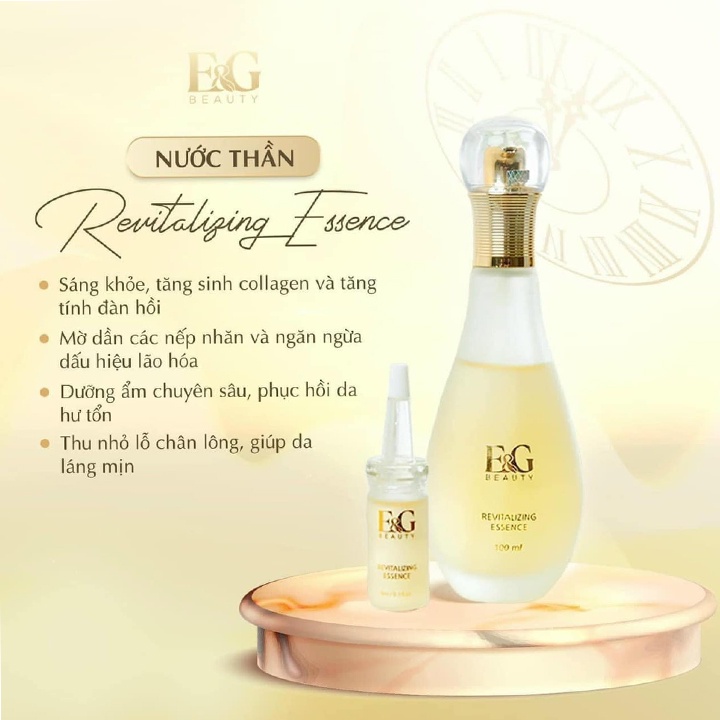 Nước thần E&amp;G Revitalizing Essence mini 9ml Hàn Quốc Mit Beauty phục hồi cấp ẩm tái tạo da căng bóng