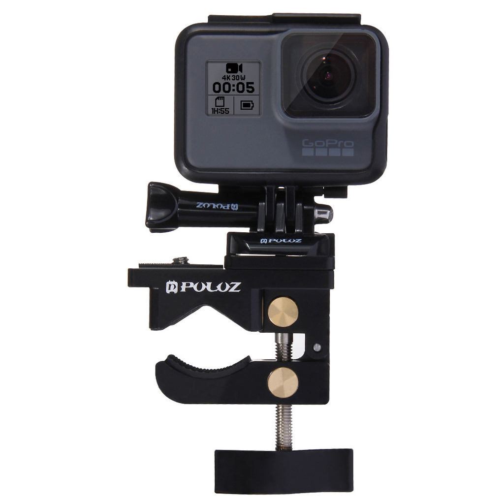 PULUZ Ngàm Gắn Camera Hành Trình Gopro Hero 8 Black Max Hero7 Dji Osmo Action Xiaoyi