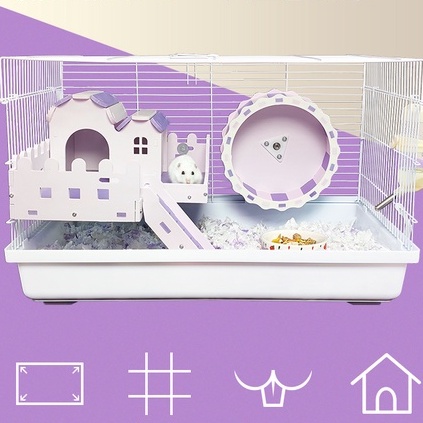 Tầng gắn lồng Hamster loại to
