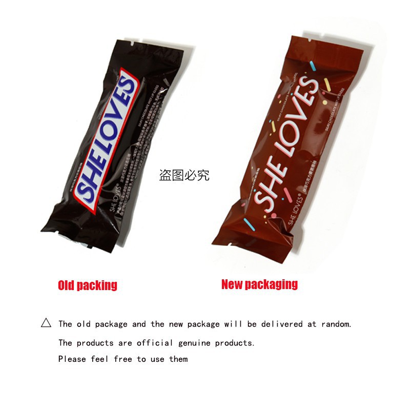 Son môi She Love thiết kế dạng kẹo socola xinh xắn | BigBuy360 - bigbuy360.vn