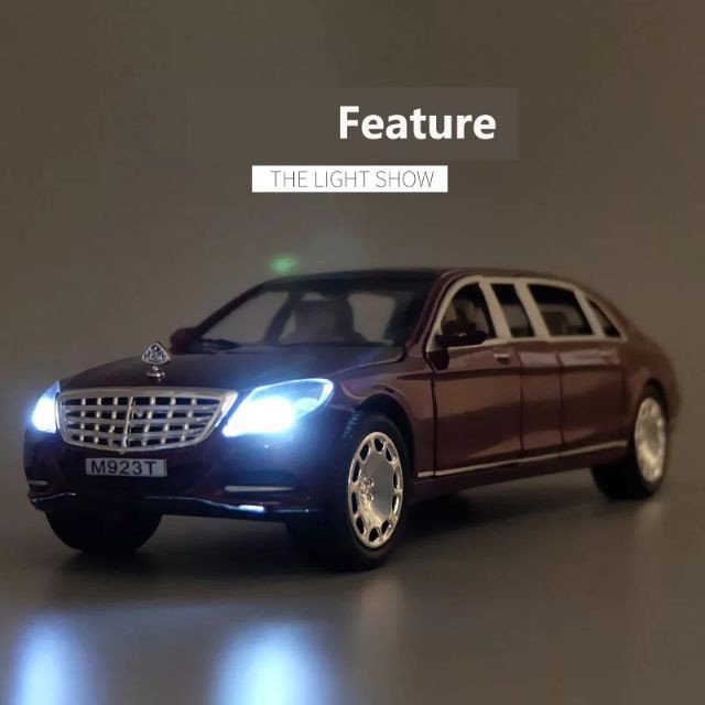 XE MÔ HÌNH 1:24 MERCCEDES BENZ MAYBACH S600