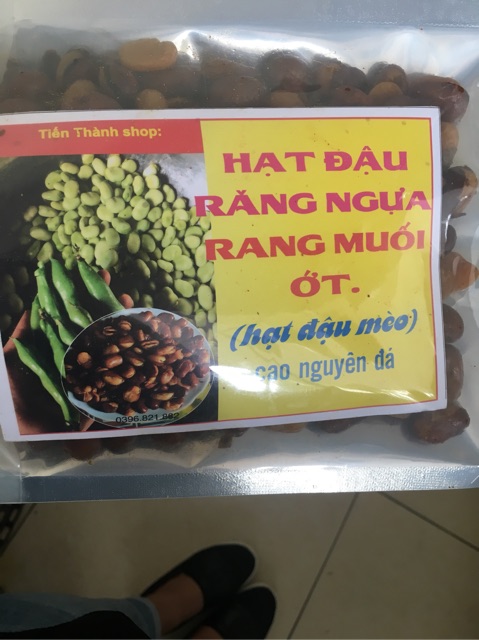 Đậu răng ngựa  rang muối ớt 350g