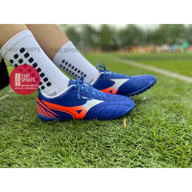 Giày đá bóng Mizuno sân cỏ nhân tạo-Khâu đế 100%-Đế Cao Su Siêu Bền