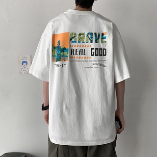 [VIDEO THẬT] Áo thun tay lỡ Real Good (unisex nam nữ đều mặc được)