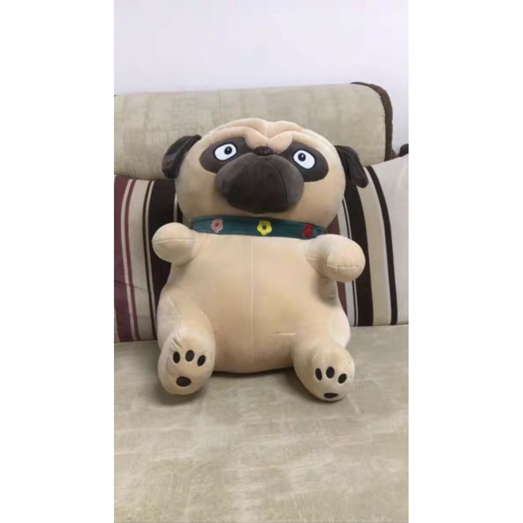 Gấu bông chó pug mặt xệ cáu kỉnh kích thước 30-40-50cm Bueno store