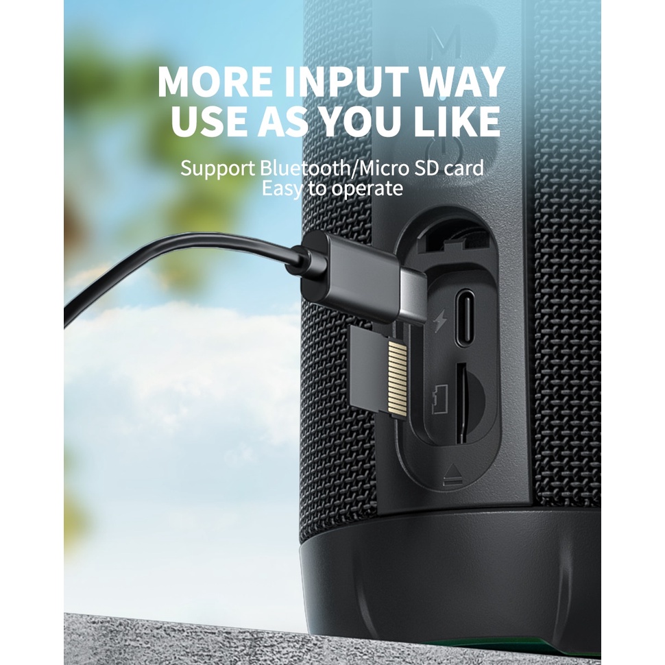Loa Bluetooth MIFA WildRod Công Suất 30W, Bluetooth 5.3 - Hàng Chính Hãng