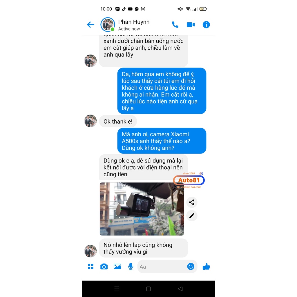 Camera hành trình  Xiaomi 70mai Midrive Pro A500S ghi hình trước sau giám sát đỗ xe, hỗ trợ an toàn ADAS