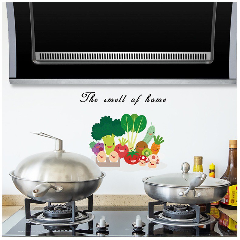 Decal dán bếp chống thấm dầu - lau chùi, vệ sinh dễ dàng - decalamyshop