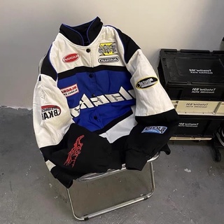 Áo Khoác Jacket Bomber Racing Hàng Ord Cao Cấp - Ảnh thật ở cuối