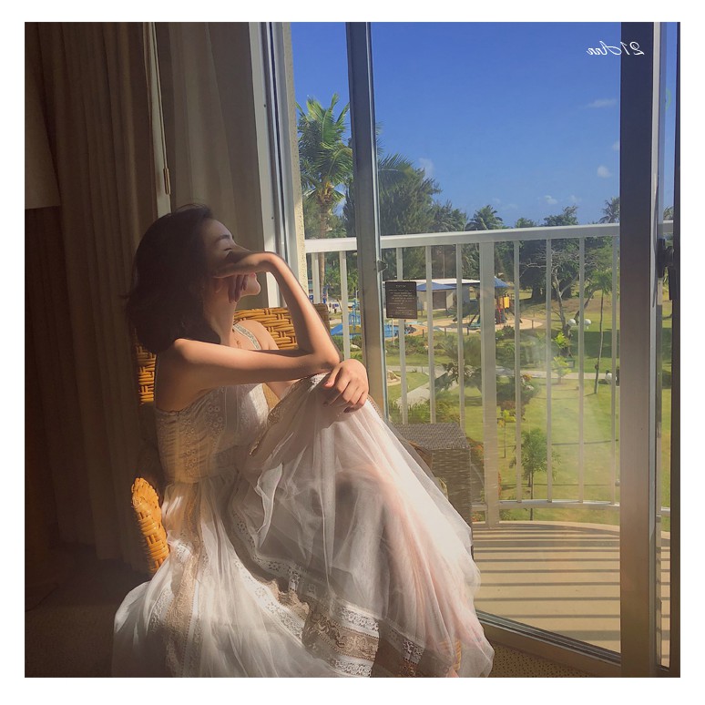 Đầm 2 dây ren maxi nữ tính | BigBuy360 - bigbuy360.vn