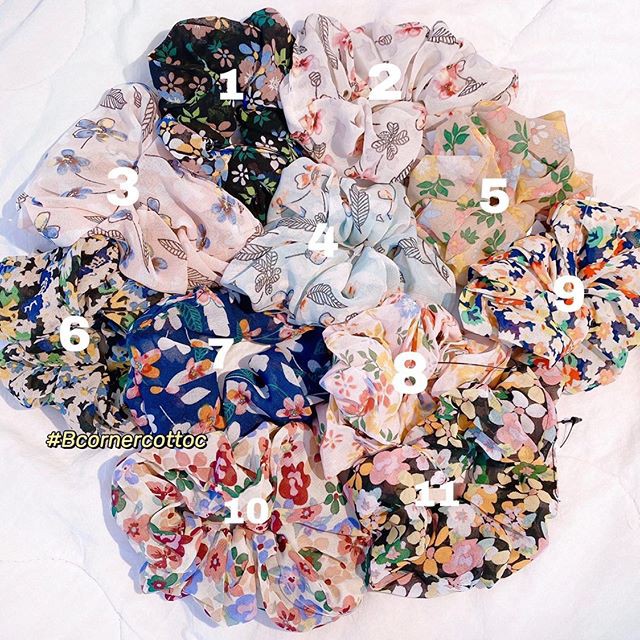 Cột Tóc Hoa Nhiều Loại