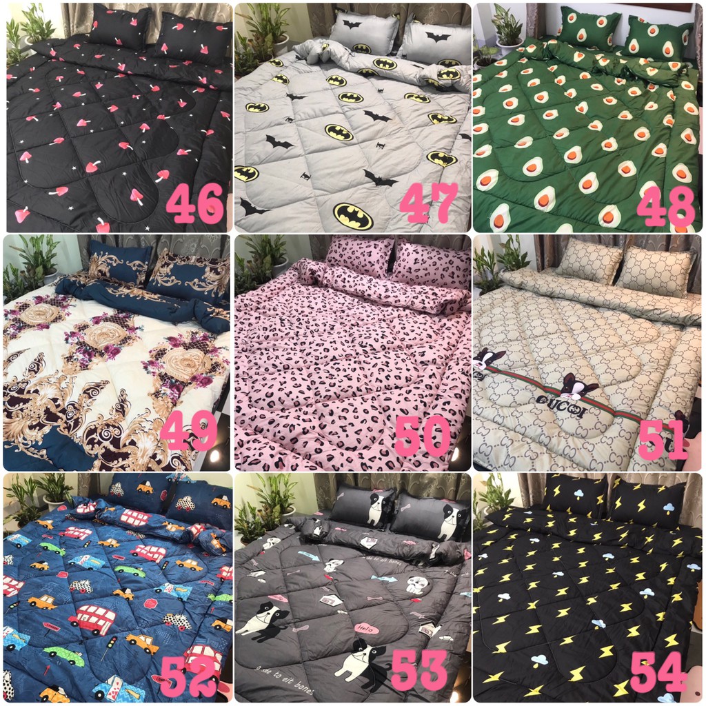 Chăn phao poly 1m8x2m giá siêu rẻ happiness 0001