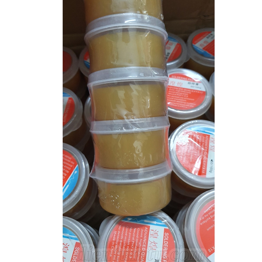 Mỡ hàn thiếc hỗ trợ hàn mạch Lọ To PASTE 100g