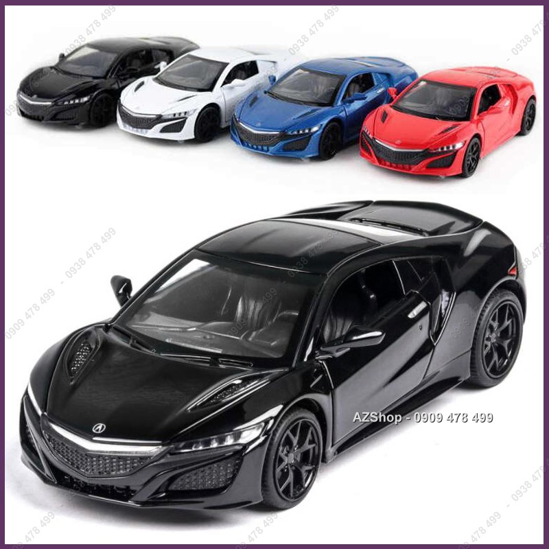 Xe Mô Hình Kim Loại Acura Nsx 2018  Tỉ Lệ 1:32 -  9791B