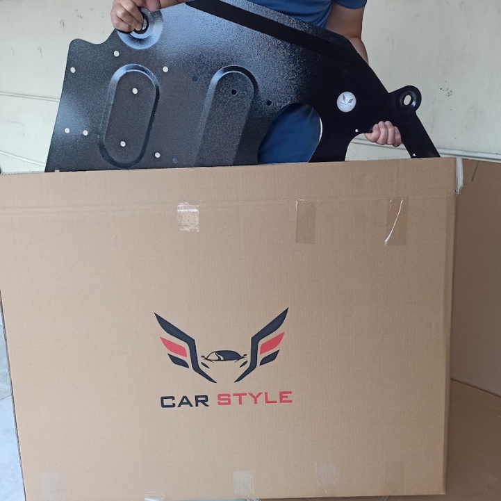 Tấm chắn bùn gầm xe ô tô Toyota Veloz/ Raize/ Avanza 2023 ốp gầm sơn chống rỉ chắn gầm oto chống đá văng tặng ốc Inox
