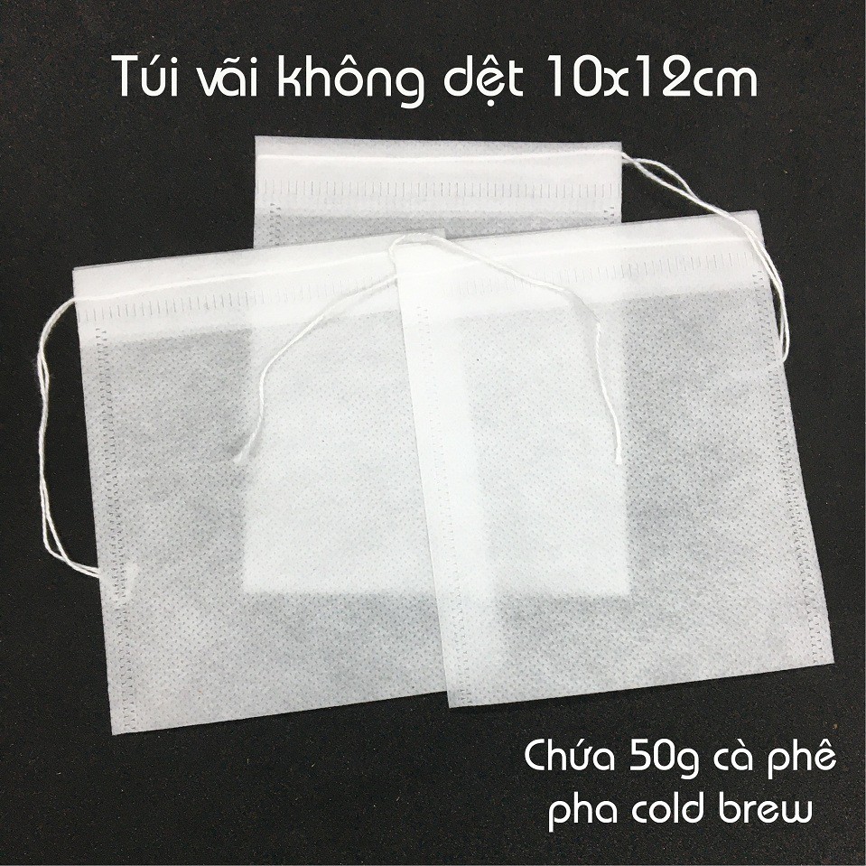 Túi lọc ủ cà phê Cold Brew 10x12cm - TBCAFE