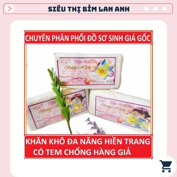 Khăn khô đa năng BABY HIỀN TRANG ( trên dưới 280 tờ)