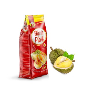 My Ngoc_250g Bánh pía SỐ 4 đậu xanh SẦU RIÊNG tươi - Pia Cake with  Fresh Durian, Mung Bean and Salted Yolk