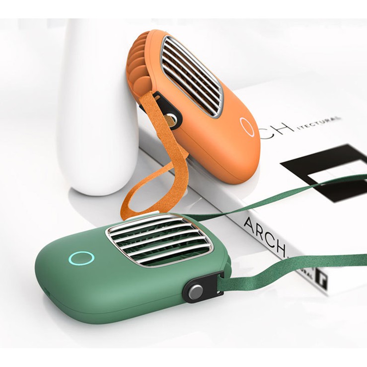 Quạt đeo cổ mini ,cầm tay,để bàn,pin 1800mAh , thờii gian sử dụng tới 6h | BigBuy360 - bigbuy360.vn