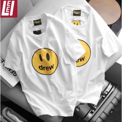 Áo thun nam nữ Unisex tay lỡ, form rộng Freesize, chất cotton, thoáng mát, thấm hút, hình mặt cười | BigBuy360 - bigbuy360.vn