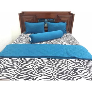 Drap thun Hàn Quốc khổ 1.6mx2m (drap,2 áo gối, 1 gối ôm)