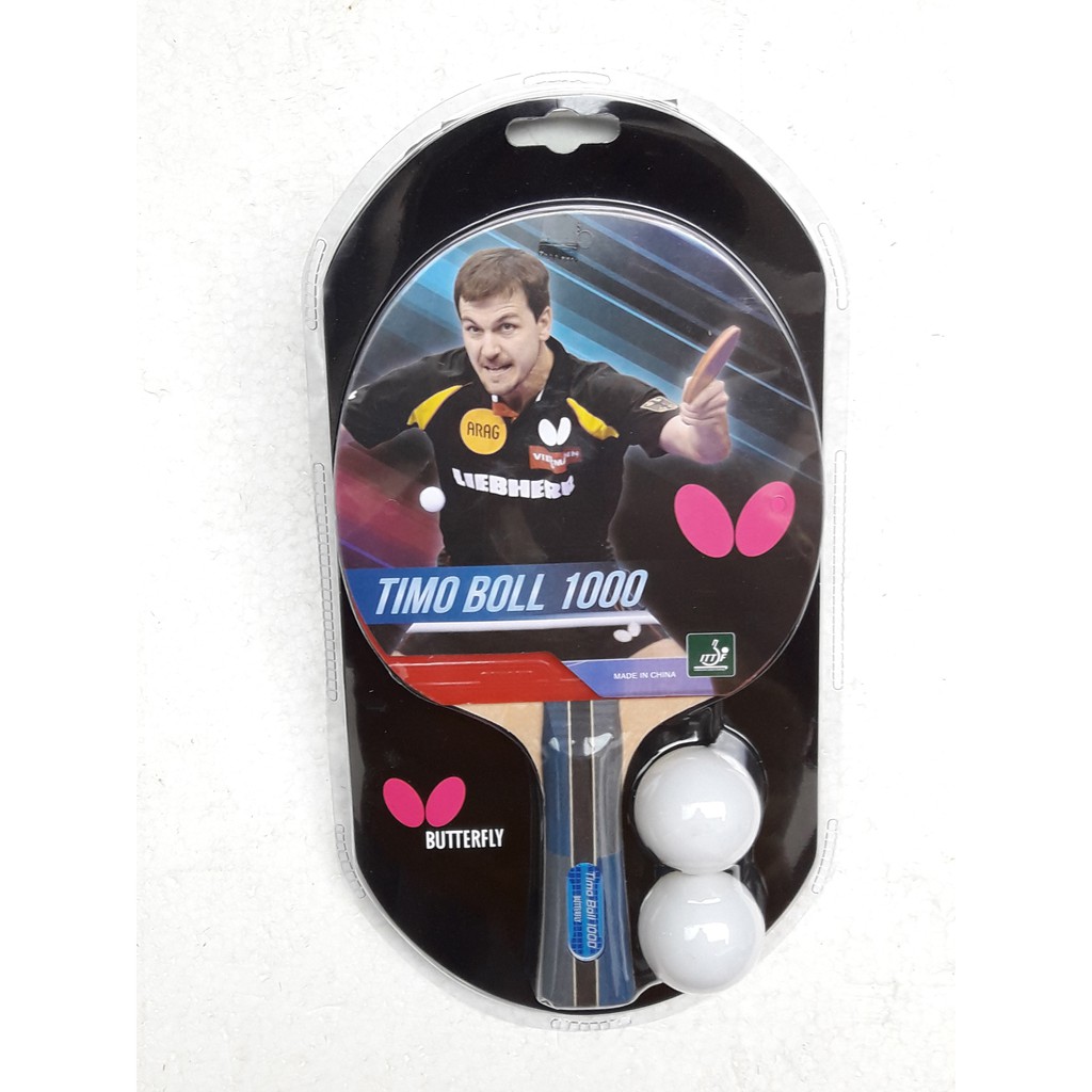 Dụng Cụ Chơi Bóng Bàn Pingpong Ori Butterfly Timo Boll 1000 & Timo Boll 2000