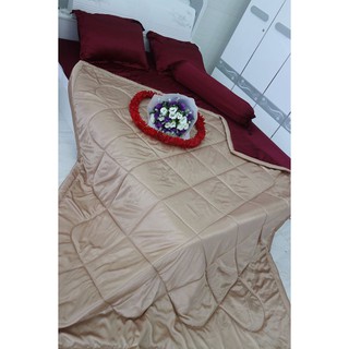 [SIÊU SALE] [HỔ TRỢ PVC] Xả kho Bộ drap giường có chăn phi lụa cao cấp sang chảnh (chọn màu)