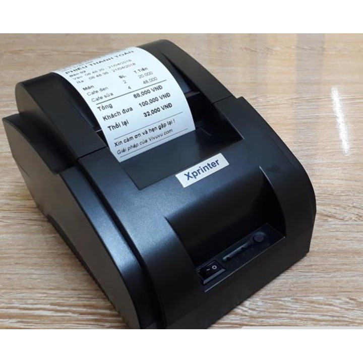 Máy in hóa đơn K58 Xprinter, máy in nhiệt