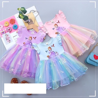 Đầm công chúa, váy công chúa elsa cho bé 1-4 tuổi hàng Quảng Châu cao cấp - Bắp Bơ Kids