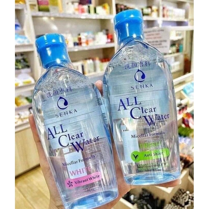Nước tẩy trang Senka Micellar All Clear Water Nhật Bản 230ml