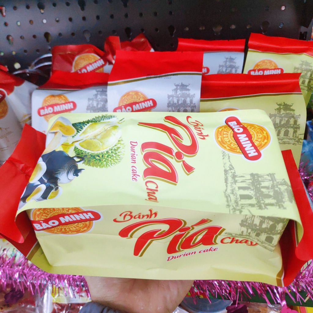 Bánh Pía Chay - Trứng Sầu Riêng Bảo Minh Gói 300g