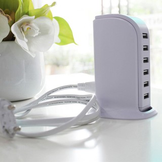 Bộ sạc tích hợp nhiều cổng USB tiện dụng kèm dây cắm nguồn