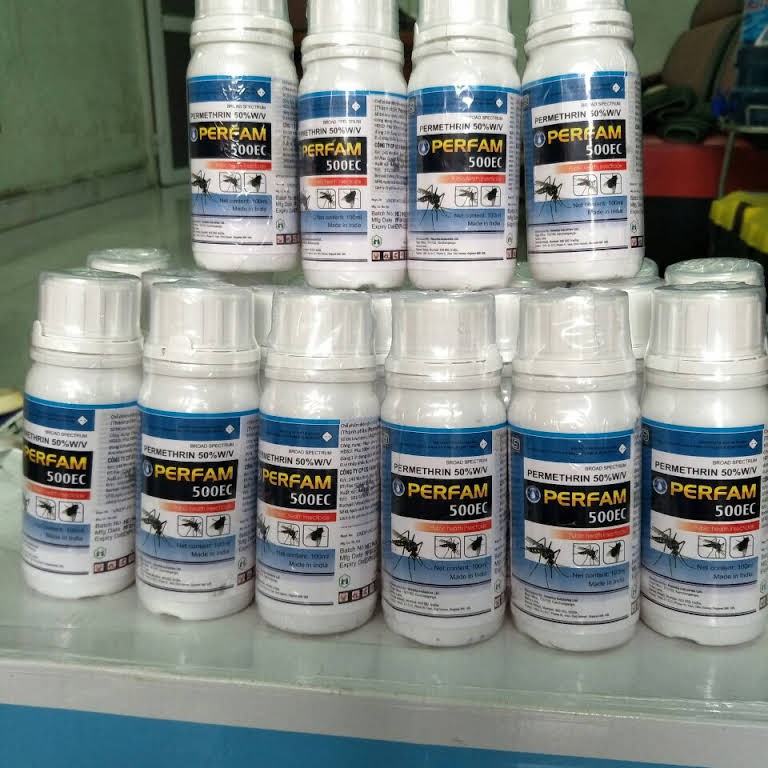 Thuốc diệt muỗi Permethrin 500EC Perfam 100ml THUỐC DIỆT MUÔI NHẬP KHẨU DIỆT MUỖI KIẾN GIÁN HIỆU QUẢ