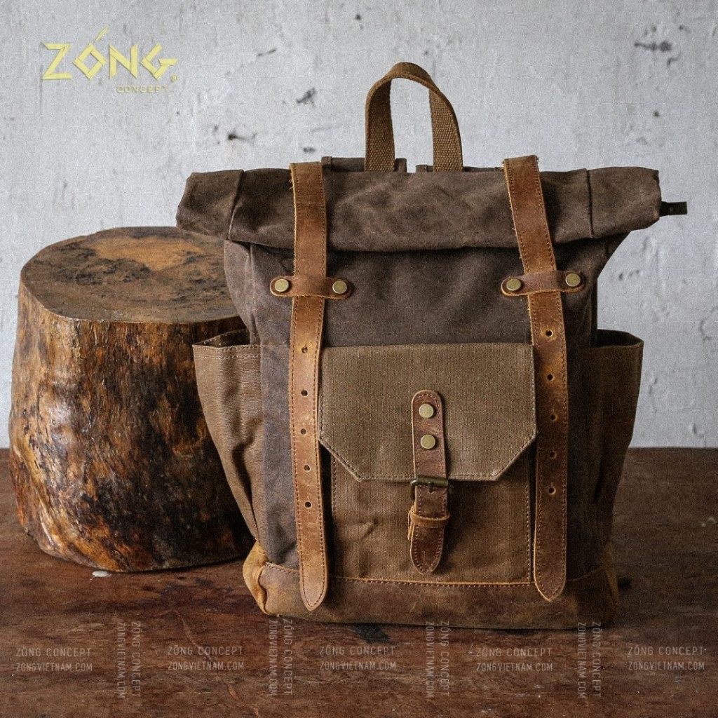 ZÓNG® Balo Rolltop Vintage DRIFTER