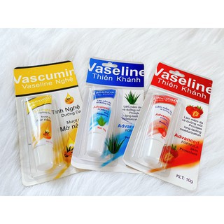 [Nội Địa] [Chính hãng]Vaseline Dưỡng Môi Hương Nha Đam TK