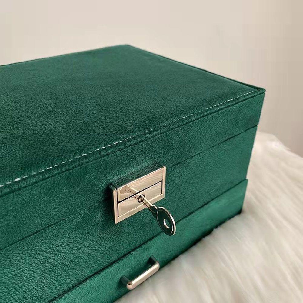DANILO Hộp Đựng Trang Sức Bằng Nhung Phong Cách Retro